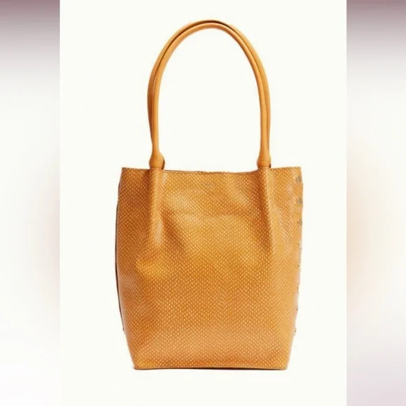 Hammitt Limited Edition Oliver Medium top handle bag - Apricot Tan Snake - Picture 2 of 6